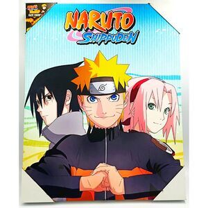 Naruto Shippuden 16x20 Canvas Wall Art Naruto Sasuke Sakura Team 7 Anime Decor